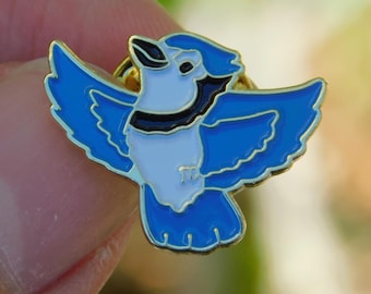 Blue Jay (Birdie) – Lapel Pin
