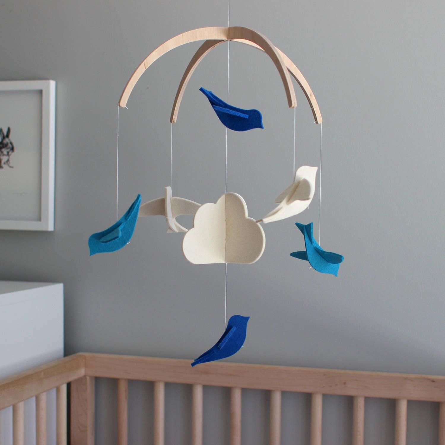 Baby Boy Crib Mobile, Baby Boy Nursery Mobile, Hanging Mobile