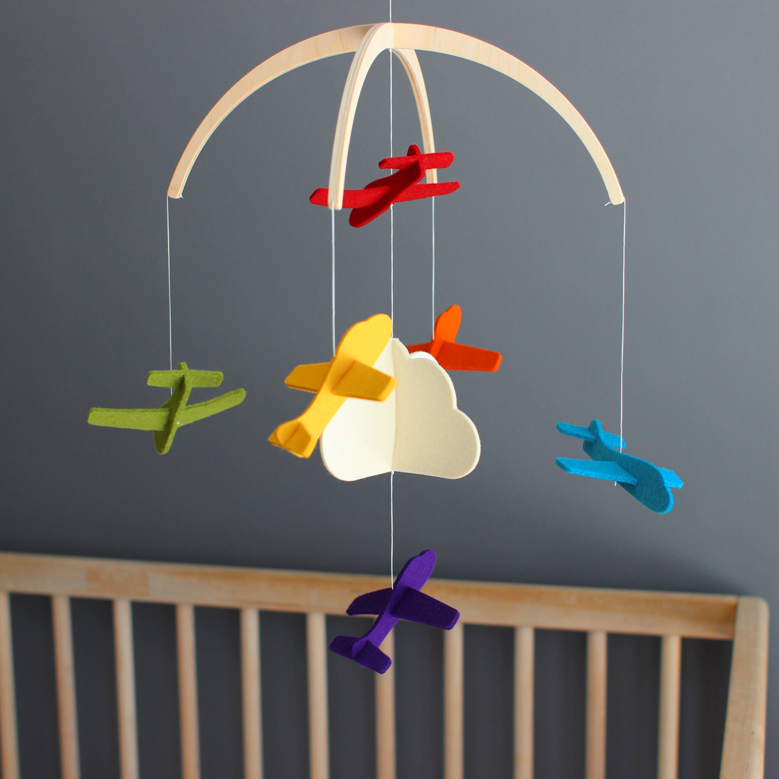 Baby Mobile for Nursery Decor, Baby Crib Mobile, Hanging Mobile
