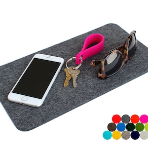 Felt Mat, Thick Merino Wool, Premium Quality, Vibrant + Saturated Colors, 7 x 13 inch Felt Pad | Felt Trivet