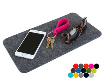 Felt Mat, Thick Merino Wool, Premium Quality, Vibrant + Saturated Colors, 7 x 13 inch Felt Pad | Felt Trivet