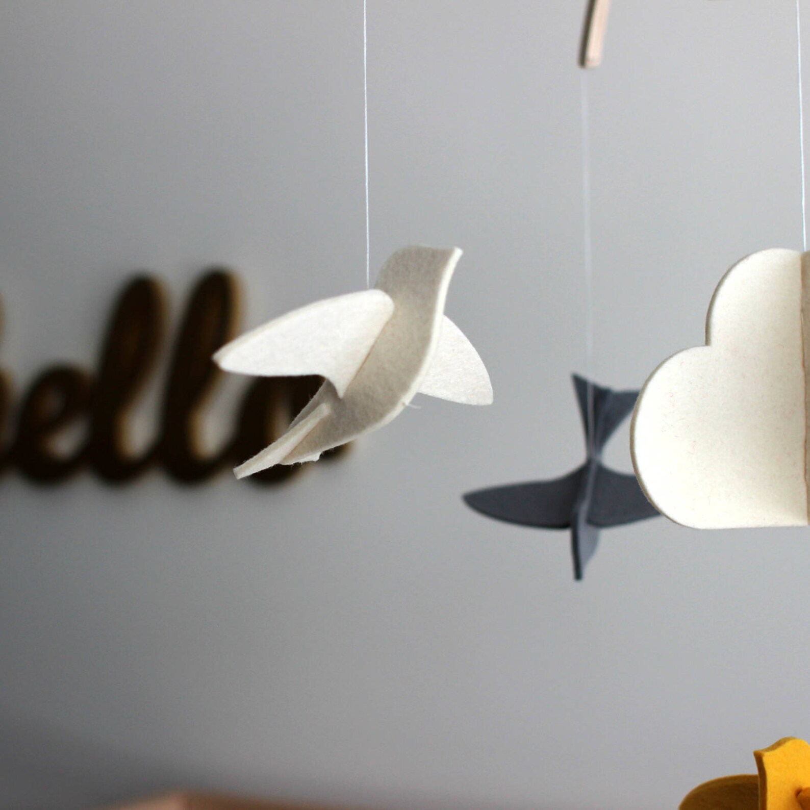 Modern Nursery Mobile New Baby Mobile Crib Mobile for Baby Etsy UK