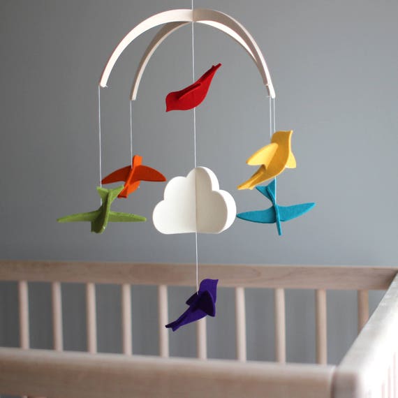 Baby Mobile Bird Mobile for Baby Crib 