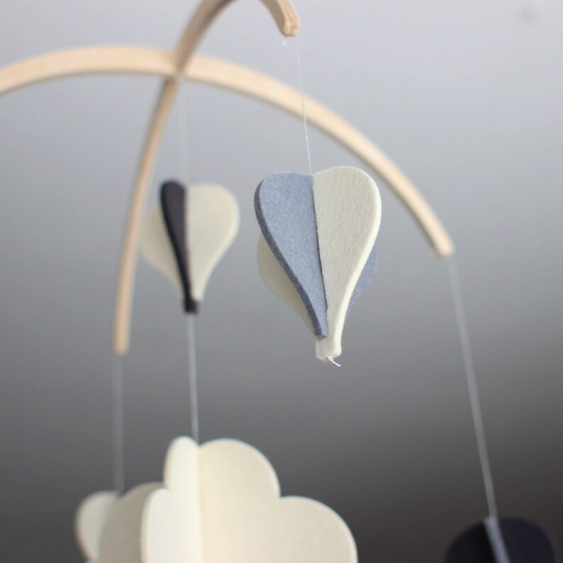 Crib Mobile for Baby Gender Neutral Nursery Mobile Etsy