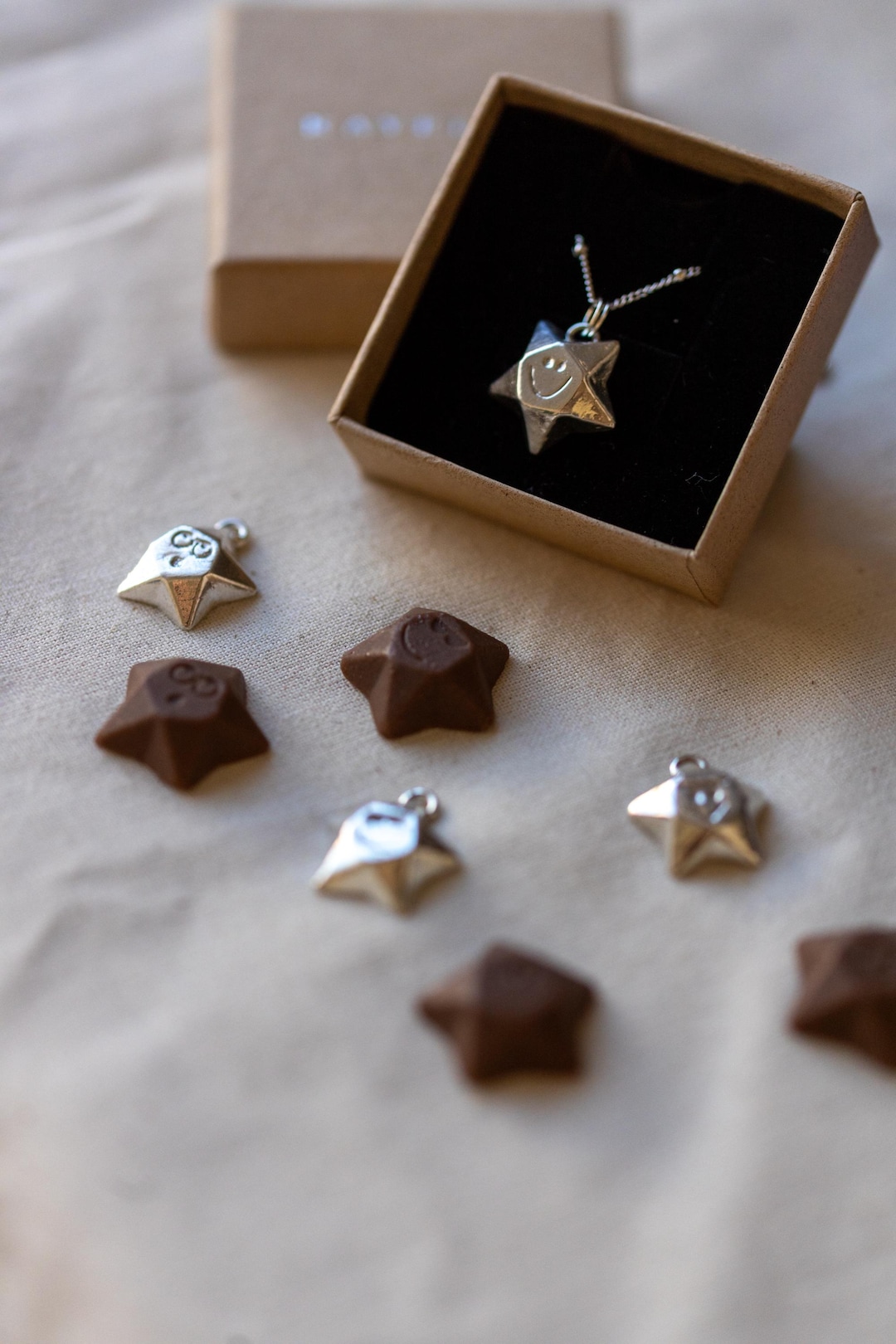 Handmade Sterling Silver Star Pendant