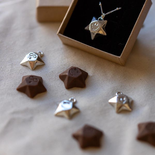 Handmade Sterling Silver Star Pendant