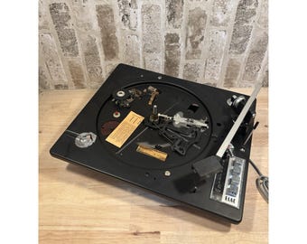 Vintage Elac Benjamin Miracord TurntableModel 50HChassis For Parts Or Repair