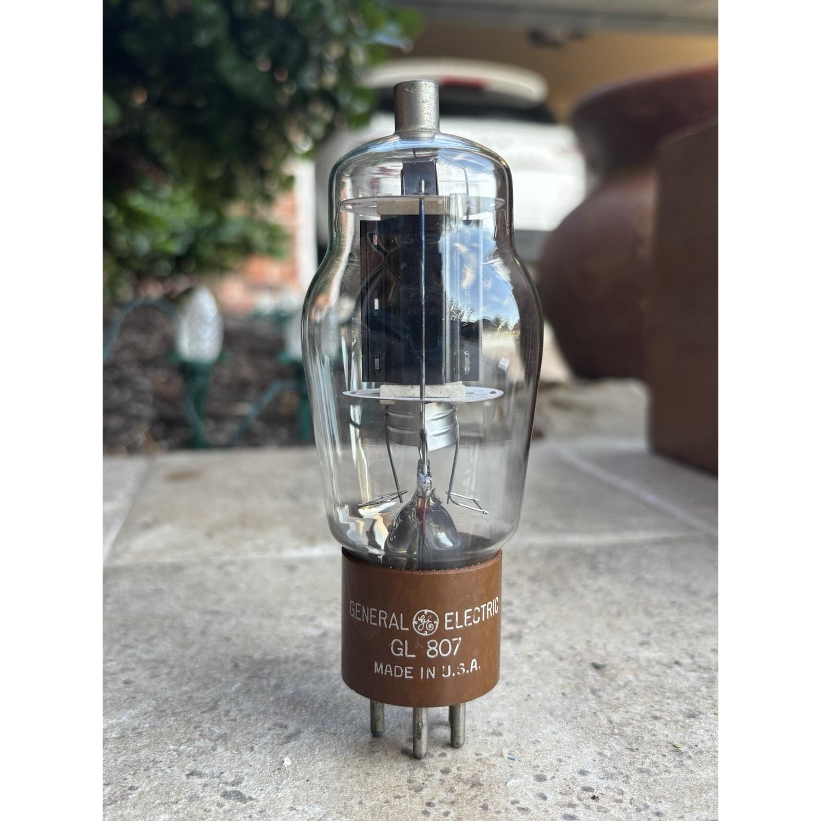 4 pcs IN LOT x G807 G-807 (807) USSR Vintage Tubes - BROWN BASE - UK