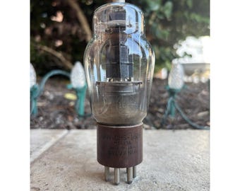 Sylvania JAN CHS 1625 TubeVT 136 Black Plate Dual Getter