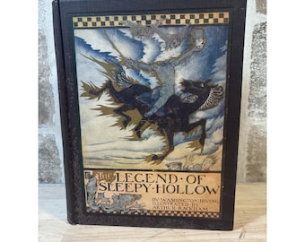 La leyenda de Sleepy Hollow, de Washington Irving, ilustrada por Arthur Rackham.
