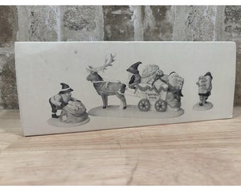 Department 56 Letters for Santa Heritage Village 1992 Set Of(NEW)