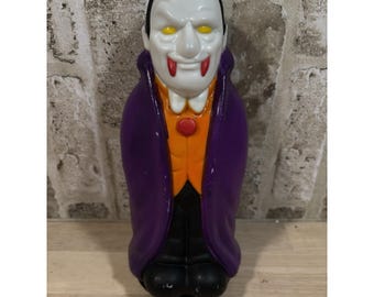 1998 Halloween Blow Mold 9"Dracula Vampire TrendmastersNo Light