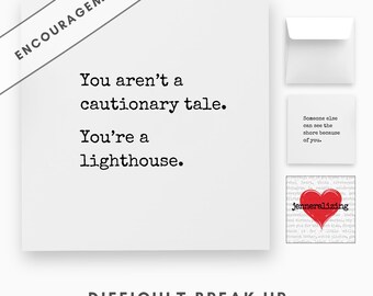 Divorce And Breakup Support Greeting – Sincere Encouragement For Women