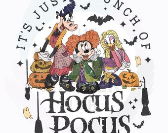 PNG de Halloween: Diseño de bruja de ratón y amigos (descarga digital 300 DPI)