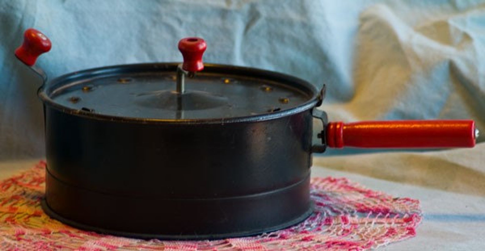Vintage stove top popcorn popper Etsy