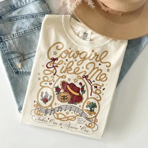 Retro Cowgirl Like Me Comfort Colors Shirt, Jessie Toy Story 5 Shirt, Cowgirl Shirt, Western Country Music Tee, Toy Story Lovers Shirt image 2