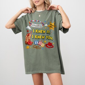 Retro I Knew It I Knew You Shirt, You've Got A Friend In Me Toy Story Tee, Toy Story 5 Friendship Shirt, WDW Disneyland Family Matching Tees image 7