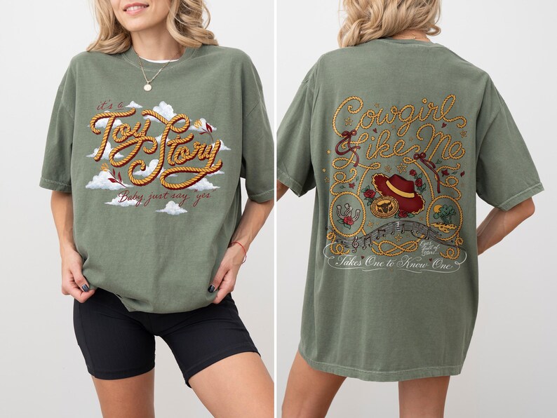 Vintage Toy Story 5 Cowgirl Like Me Shirt, Character Jessie Toy Story Shirt, WDW Disneyland Family Vacation Trip Tee, Gift For Her image 9