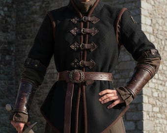 Ren Faire Gambeson – Medieval Padded Armor Jacket