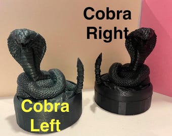 Cobra and snake Turntable Spinner.  Spinning snake for Vinyl Players!