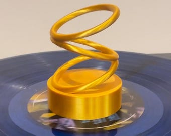 Optical Illusion Rings Turntable Accessory