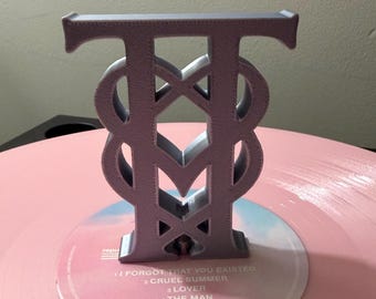 TT monogram turntable charm