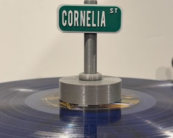 Cornelia Street NYC Turntable Spinner!