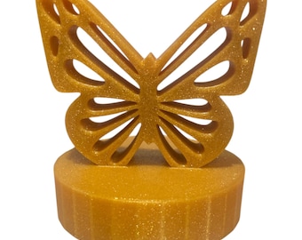 Butterfly Turntable Spinner.  Spinning Butterfly for Vinyl Players!