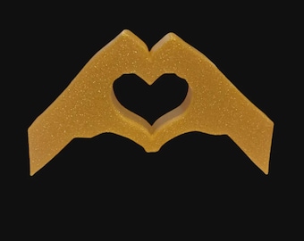 Love Spins!  Heart Hands Vinyl Accessory for Record Players