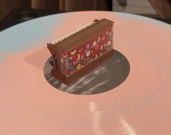 Surprise song piano Turntable Spinner!