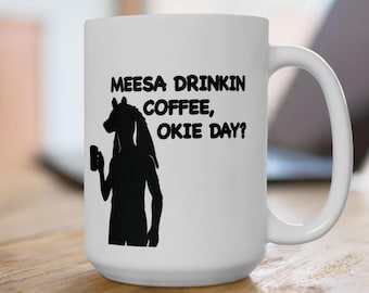 Jar Jar Binks Becher, Starwars-Liebhaber, lustiges Geschenk Starwars Prequel-Genießer, perfekt für Geburtstage, Familientreffen, Weihnachten, täglichen Kaffee