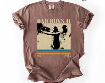 Vintage 2003 Bad Boys 2 T-shirt Buddy Cop Action Comedy Movie Film