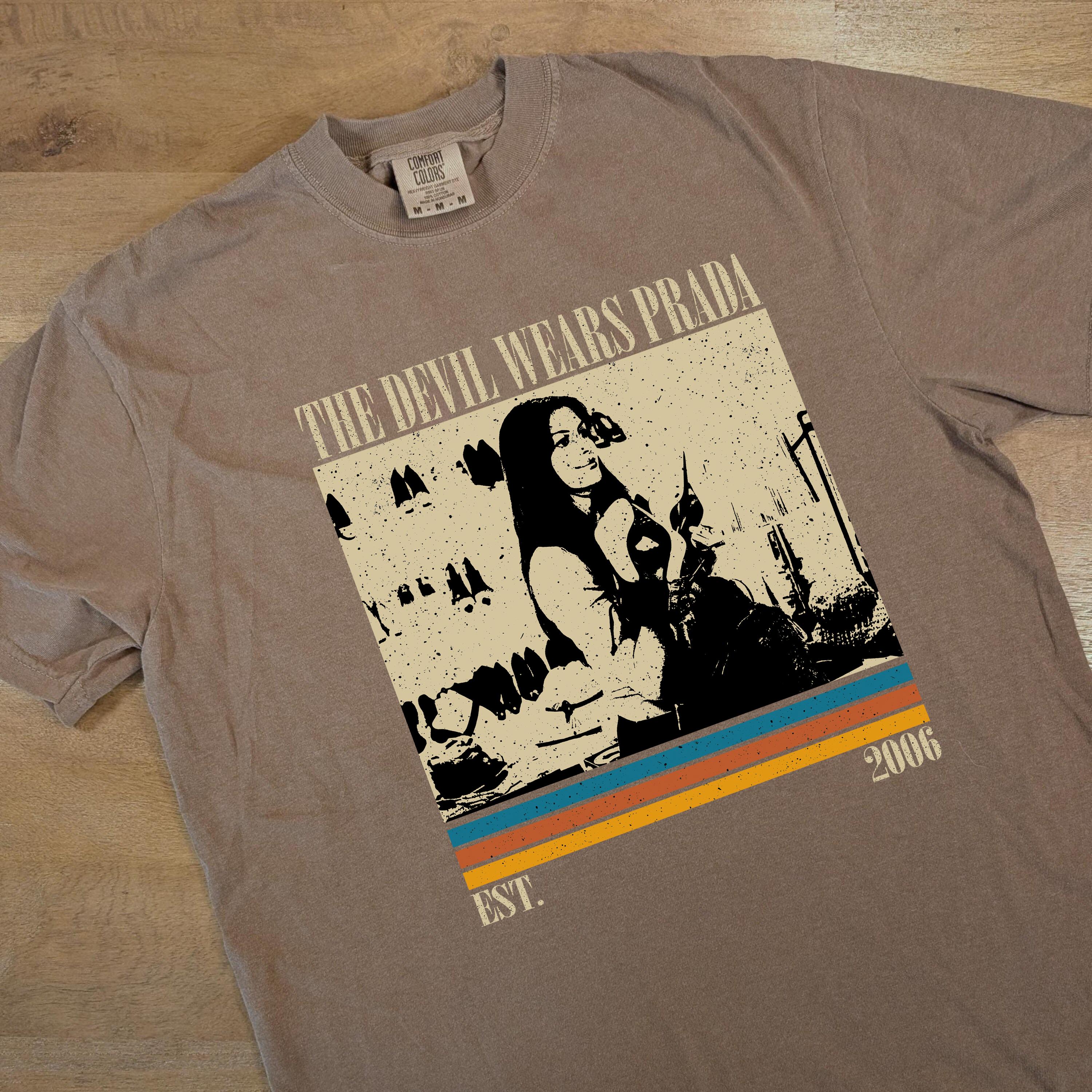 The Devil Wears Prada Movie T-shirt, Retro Film Shirt, Comfort 