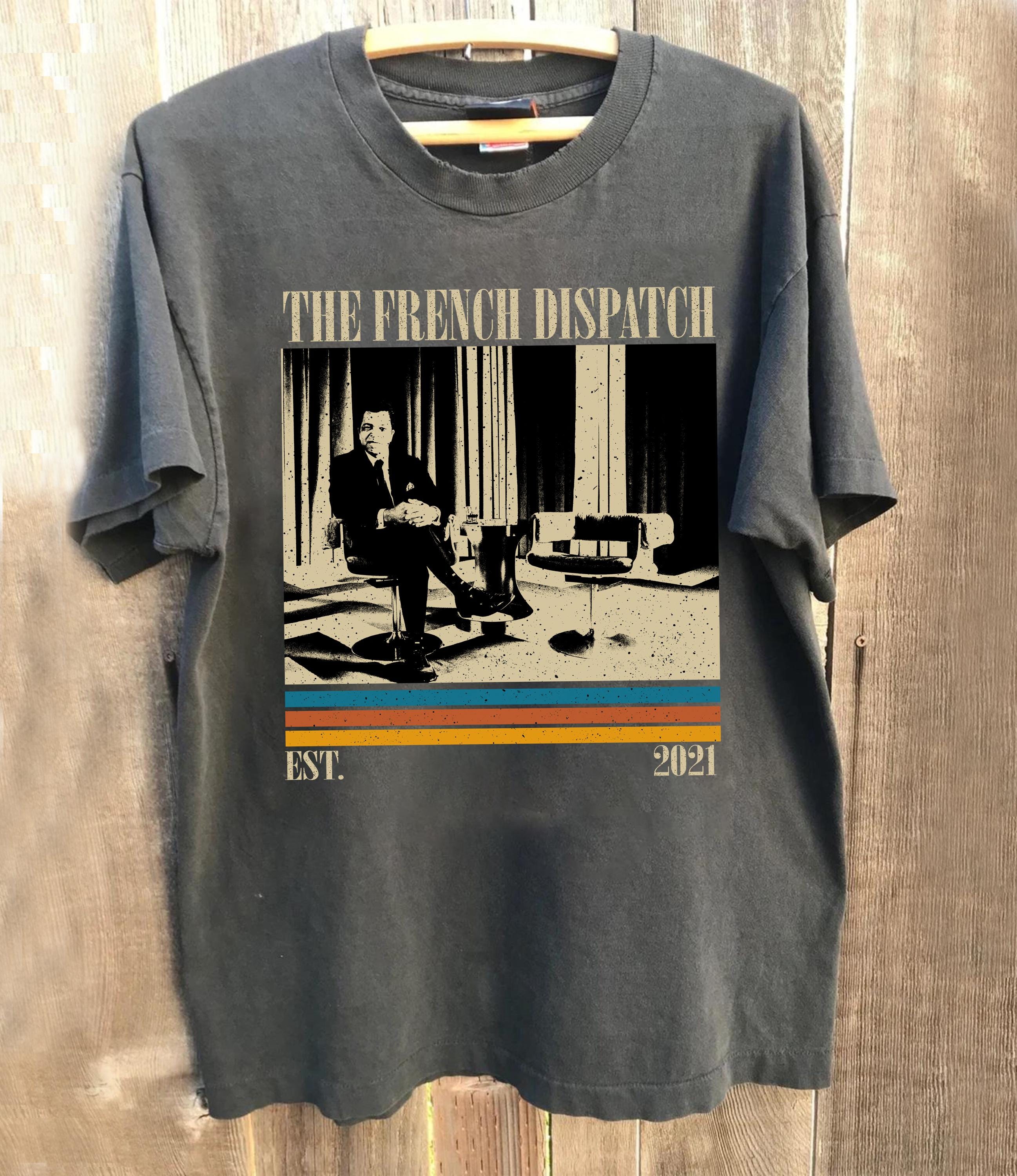 【flowers27】フレンチ・ディスパッチ　Tシャツ　Lサイズ French dispatch shirt - Etsy 日本