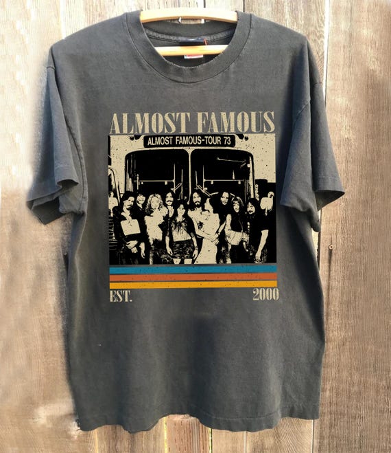 Almost Famous Movie T-Shirt, Retro Film Shirt, Comfort Colors Unisex T-Shirt