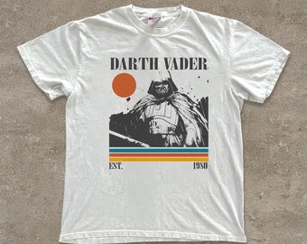 Darth Vader Star Wars T-Shirt, Komfortfarben Unisex T-Shirt