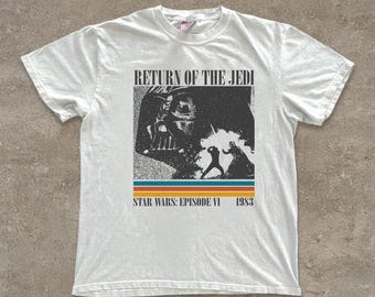 Star Wars: Return of the Jedi Shirt, Retro Movie Tee, Comfort Colors Unisex T-Shirt