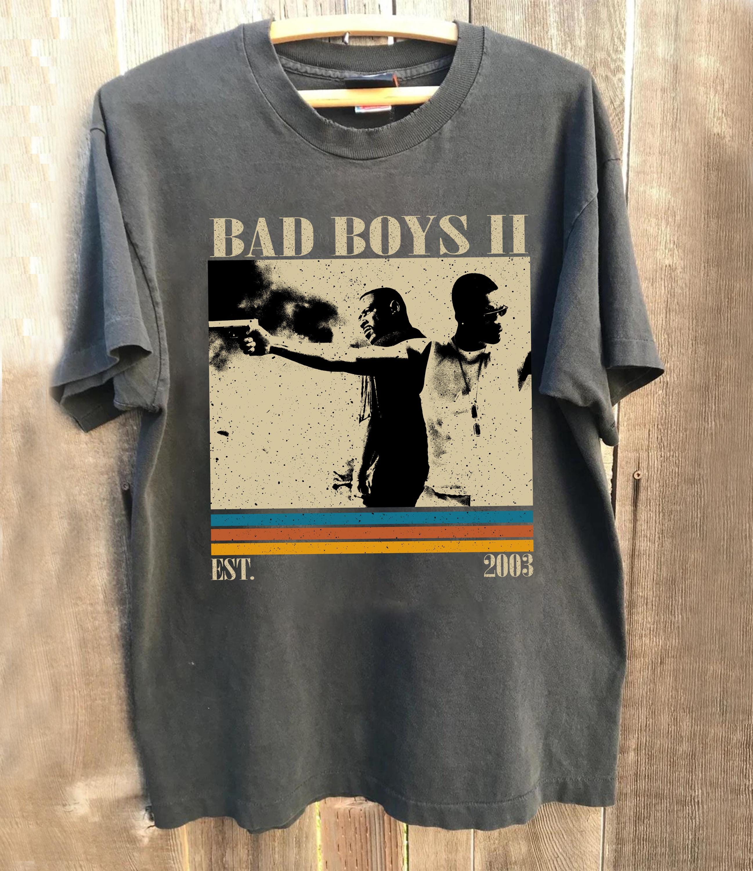00s BAD BOYS バッドボーイズ2 tシャツ Bad Boys II Movie T-shirt, Retro Film Shirt, Comfort Colors Unisex