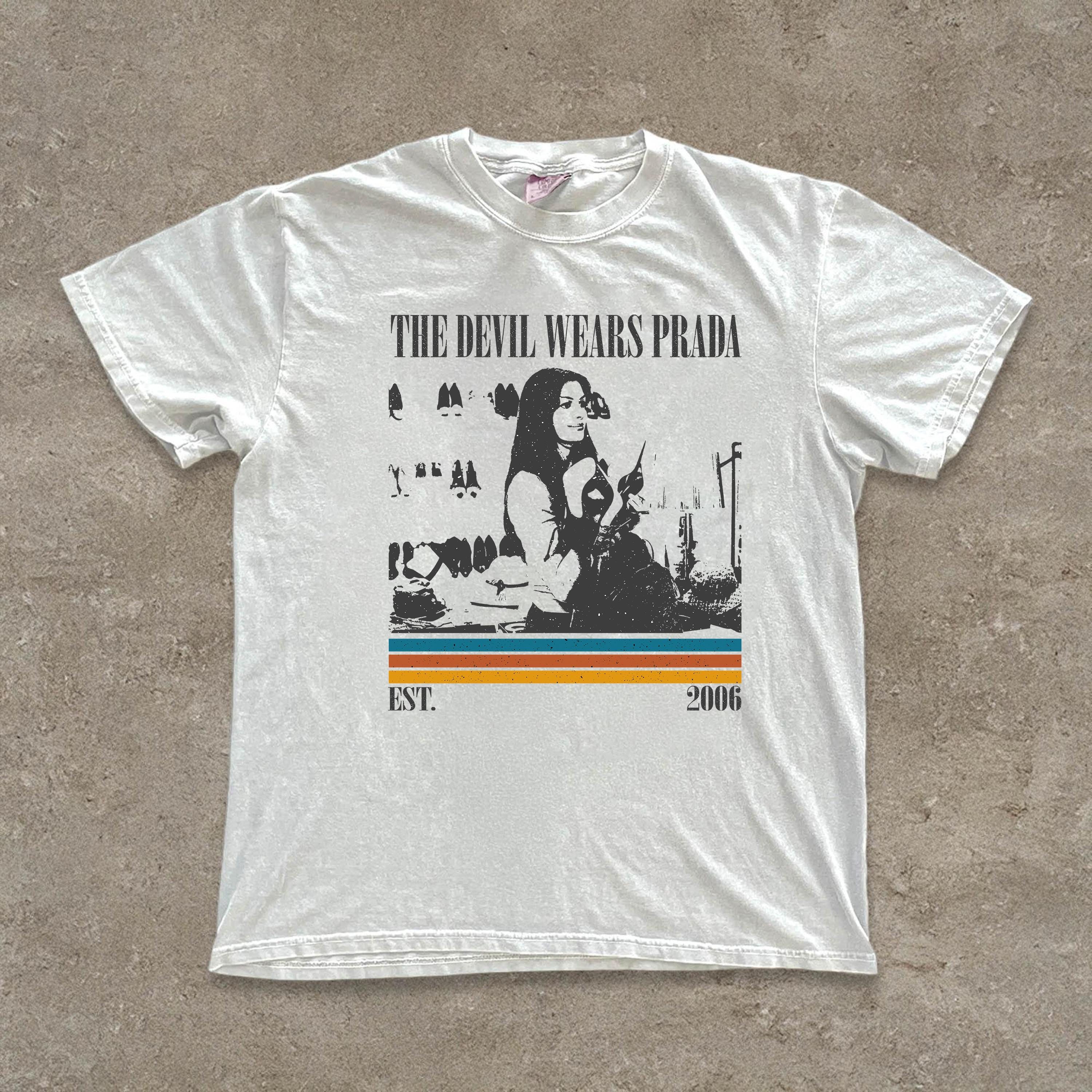 The Devil Wears Prada Movie T-shirt, Retro Film Shirt, Comfort 