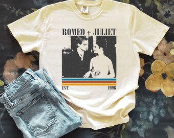 レオナルド・ディカプリオ 1996年 ロミオ+ジュリエット Tシャツ メンズ 