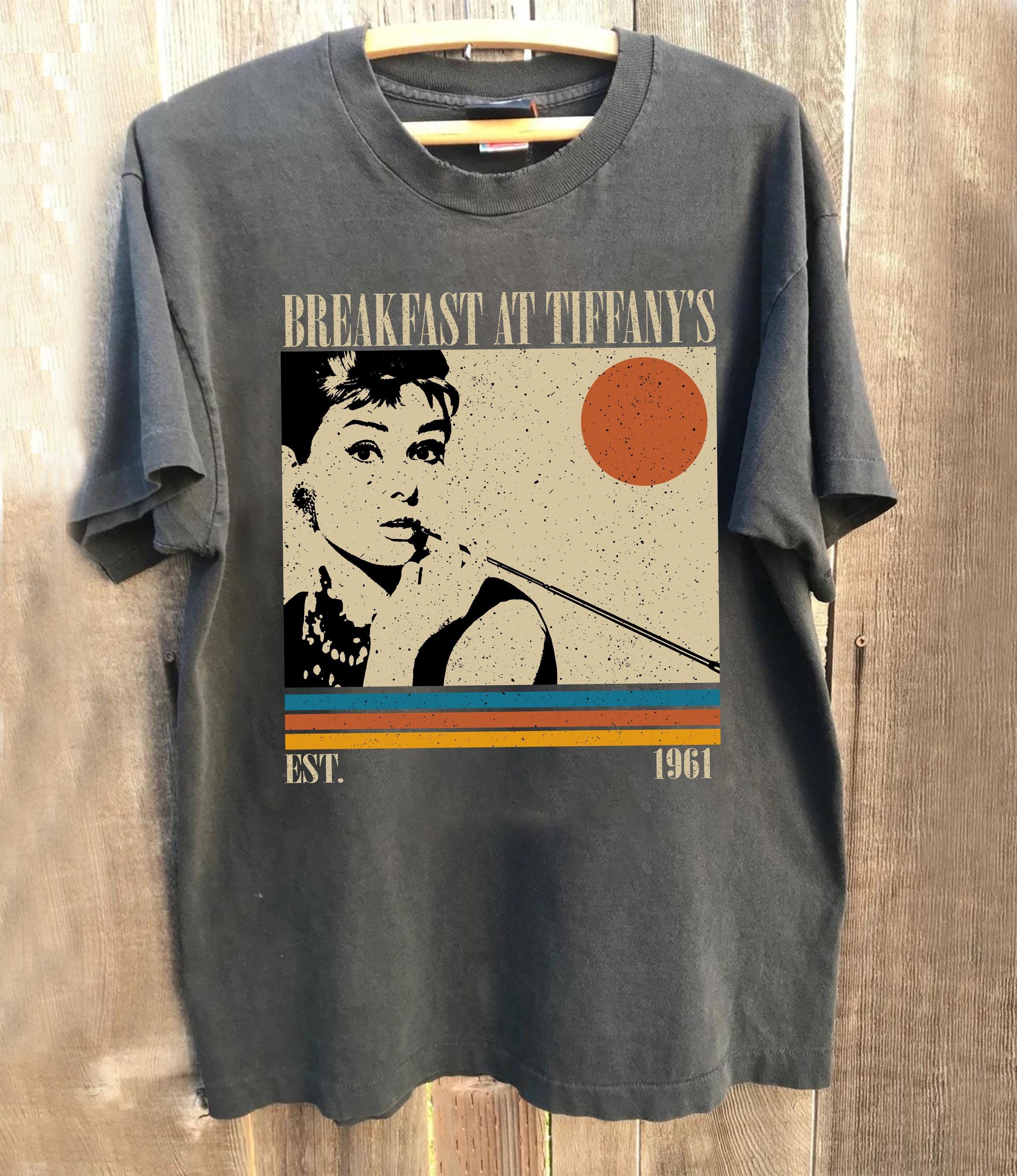 90s vintage 「ティファニーで朝食を」Tシャツ (M) Breakfast at tiffanys tee shirt - Etsy 日本