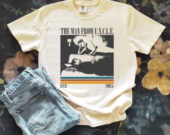 The Man from U.N.C.L.E Movie T-Shirt, Retro Film Shirt, Comfort Colors Unisex T-Shirt