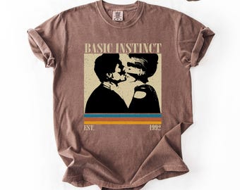 Vintage 1992 Basic Instinct T-shirt Size L - Etsy