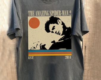 Maglietta del film The Amazing Spider-Man 2, maglietta retrò, maglietta unisex Comfort Colors