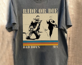 Vintage 2003 Bad Boys 2 T-shirt Buddy Cop Action Comedy Movie Film