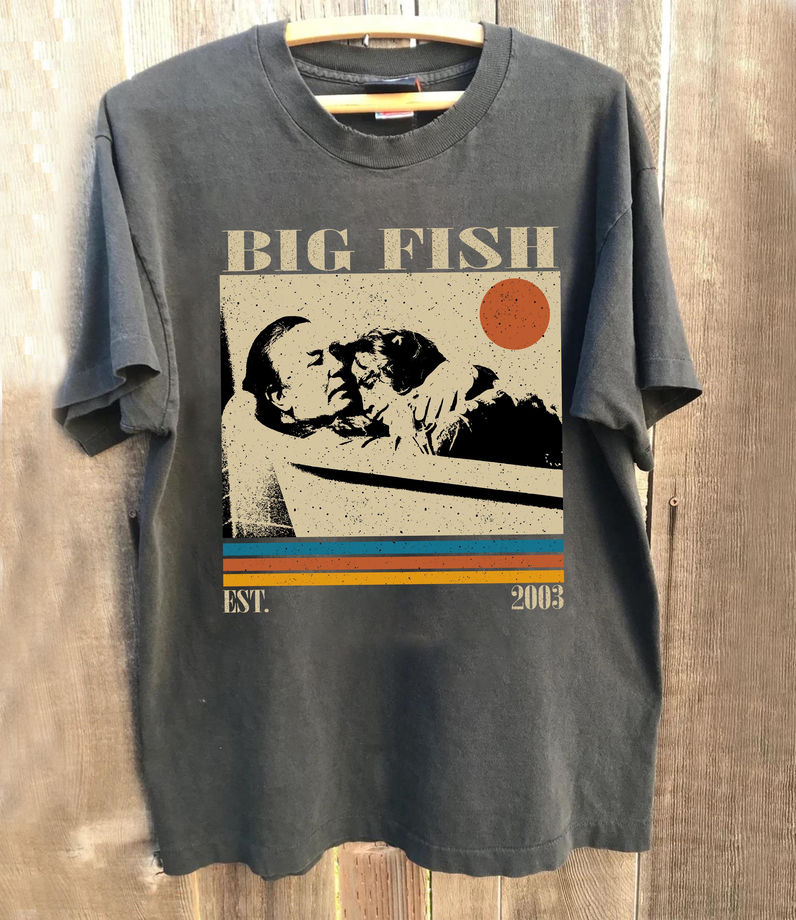 深瀬着用 BIG FISH ムービーTシャツ 2003 Big Fish Movie T-shirt, Retro Film Shirt, Comfort Colors Unisex T