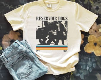 Koszulka z filmu „Wściekłe psy”, koszulka z filmu retro, koszulka unisex w wygodnych kolorach