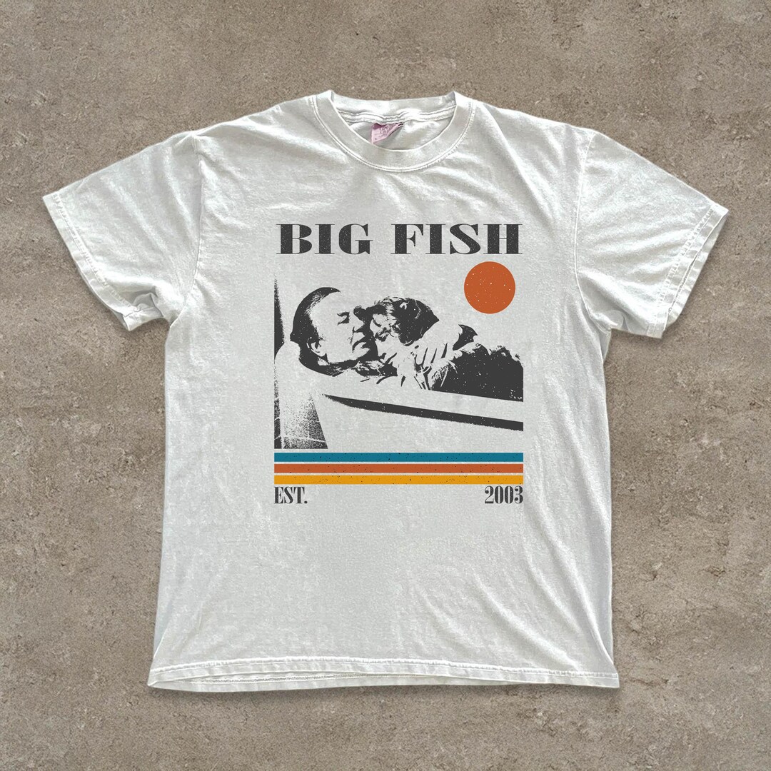 Big Fish Movie T-shirt, Retro Film Shirt, Comfort Colors Unisex T