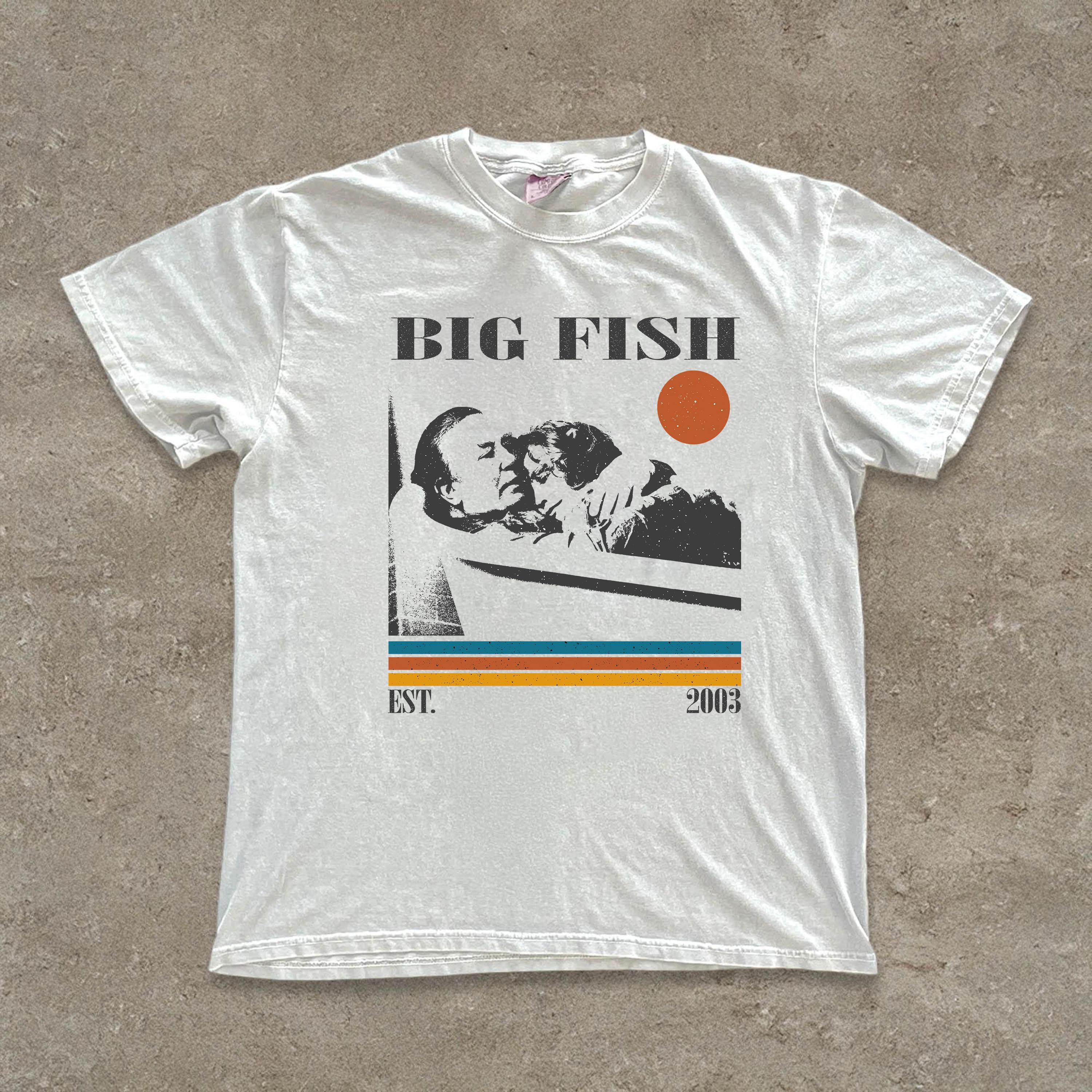 Big Fish Movie T-shirt, Retro Film Shirt, Comfort Colors Unisex T