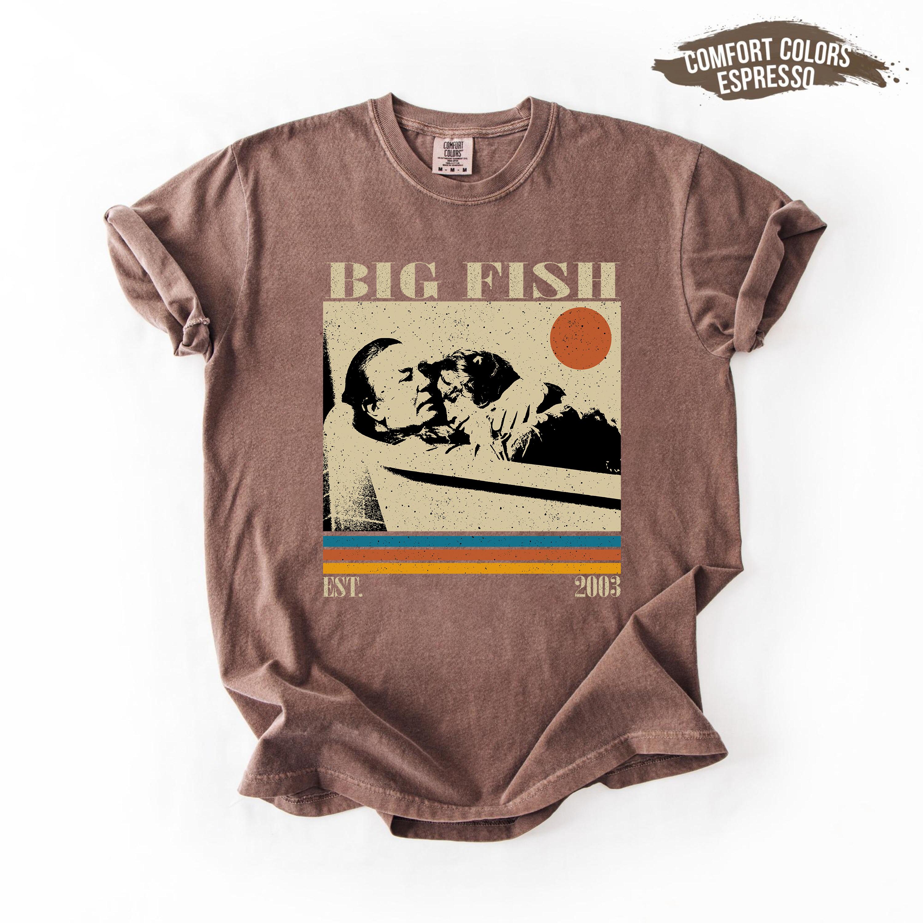 深瀬着用 BIG FISH ムービーTシャツ 2003 Big Fish Movie T-shirt, Retro Film Shirt, Comfort Colors Unisex T